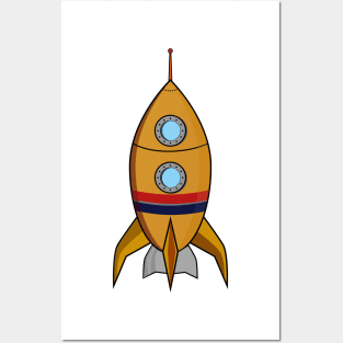 Spaceship Posters and Art